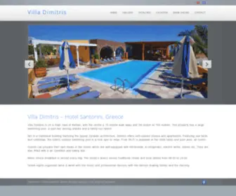 Dimitrisvilla.com(Villa Dimitris) Screenshot