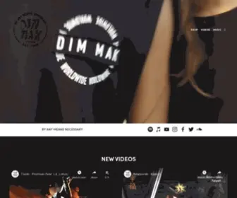 Dimmak.com(DIM MAK) Screenshot