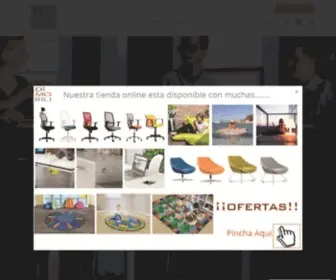 Dimobili.cl(Somos la empresa líder en mobiliario escolar y de oficinas) Screenshot