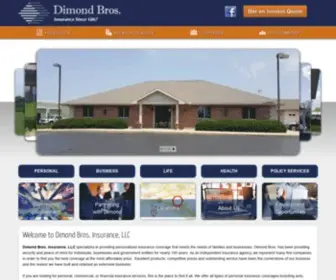 Dimondbros.com(Insurance, LLC) Screenshot