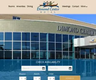 Dimondcenterhotel.com(Dimond Center Hotel) Screenshot