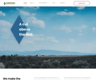 Dimondmortgage.com(Dimond Mortgage) Screenshot