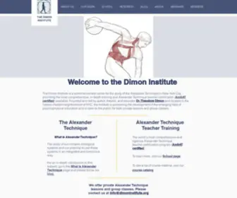 Dimoninstitute.org(The Dimon Institute) Screenshot