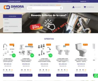 Dimora.com.ar(Materiales para tu Obra) Screenshot