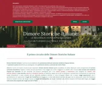 Dimorestoricheitaliane.it(Dimore Storiche Italiane apre le porte delle residenze d'epoca più prestigiose) Screenshot