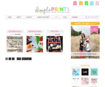 Dimpleprints.com(Dimple Prints) Screenshot