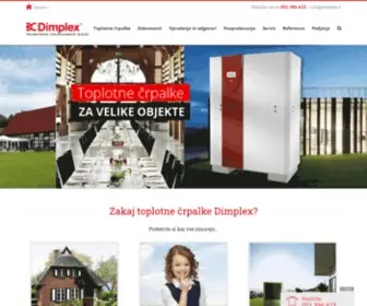 Dimplex.si(Toplotne črpalke) Screenshot