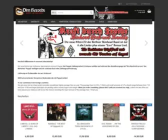 Dimrecordsshop.de(Dimrecordsshop) Screenshot