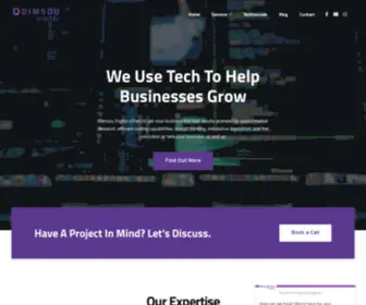 Dimsoudigital.com(Web Design) Screenshot