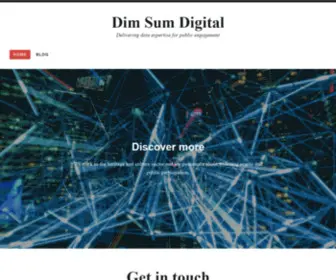 Dimsumdigital.co.uk(Delivering data expertise for public engagement) Screenshot