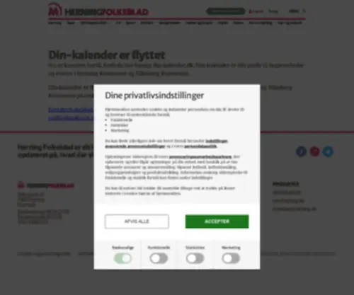 Din-Kalender.dk(Din Kalender) Screenshot