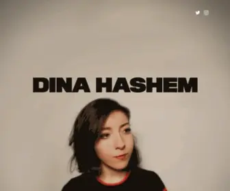 Dinahashem.com(NYC Comedian) Screenshot