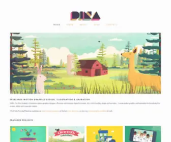 Dinamakanji.com(Dina Makanji) Screenshot