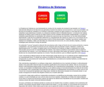 Dinamica-DE-Sistemas.com(DINAMICA DE SISTEMAS. Péina principal.DINAMICA DE SISTEMAS VENSIMDINAMICA DE SISTEMAS) Screenshot