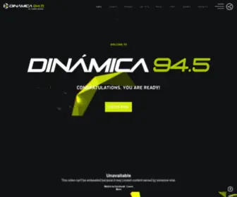 Dinamica.fm(Dinámica 94.5 FM) Screenshot