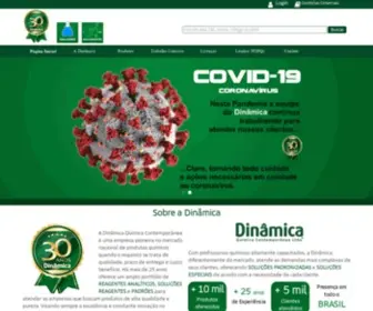 Dinamicaquimica.com.br(Dinâmica Química Contemporânea Ltda.Soluções) Screenshot