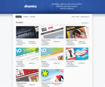 Dinamico.si(Izdelava spletnih strani) Screenshot