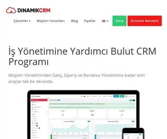 Dinamikcrm.com(DinamikCRM ile İş Yönetimi) Screenshot