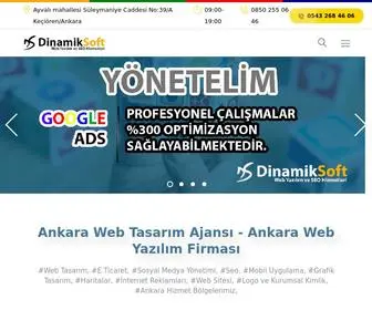 Dinamiksoft.com(Ankara Web Tasar) Screenshot