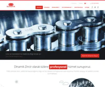 DinamikZincir.com(Dinamik Zincir) Screenshot