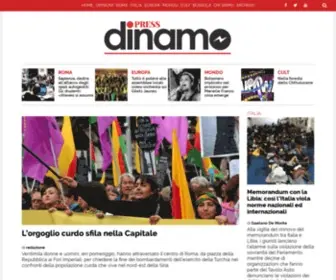 Dinamopress.it(DinamoPress portale di informazione e culture indipendenti) Screenshot