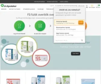 Dinapoteker.dk(Efter) Screenshot