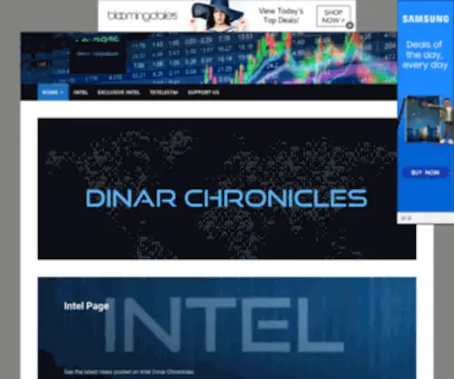 Dinarchronicles.com(Dinar Chronicles) Screenshot