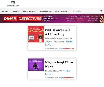 Dinardetectives.com(Dinar Detectives) Screenshot