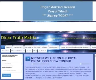 Dinartruthmatrix.net(Dinar Truth Matrix) Screenshot