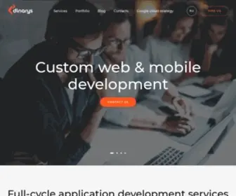 Dinarys.com(Expert Magento and Shopware Development Company) Screenshot