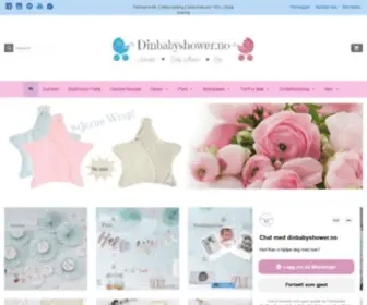 Dinbabyshower.no(Det lille ekstra til din Baby Shower. Gaver) Screenshot