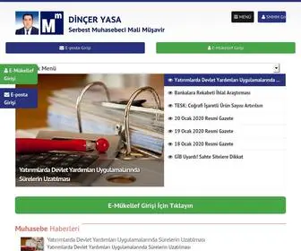 Dinceryasa.com.tr(Dinçer) Screenshot