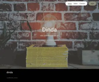 Dinda.com.br(Início) Screenshot