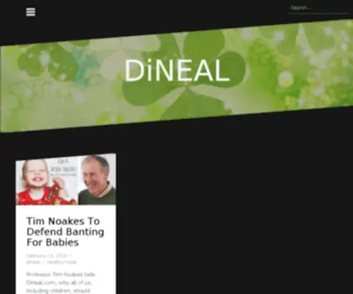 Dineal.com(Model.PageTitle) Screenshot