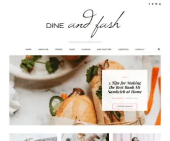 Dineandfash.com(Dine & Fash) Screenshot