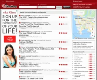 Dinehere.ca(Restaurant guide with reviews) Screenshot