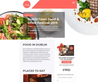 Dineindublin.ie(Dine In Dublin Vouchers) Screenshot