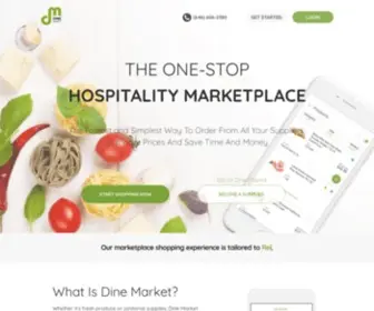 Dinemarket.com(Dine Market) Screenshot