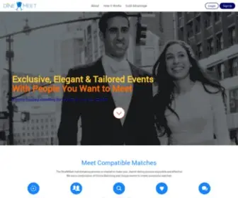 Dinenmeet.com(Jewish Dating & Matchmaking Site for Jewish Singles) Screenshot