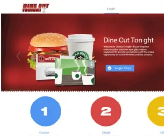 Dineouttonight.net(Dineouttonight) Screenshot