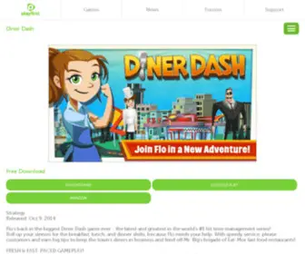 Dinerdash.com(Diner dash) Screenshot