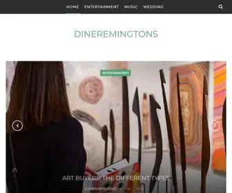 Dineremingtons.com(Love yourself with lovely musics and parties) Screenshot