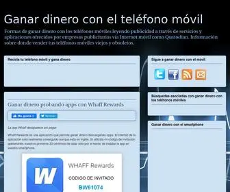 Dineromoviles.com(Ganar) Screenshot