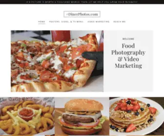 Dinerphotos.com(Food Photography & Video Marketing in Chicago and Suburbs) Screenshot