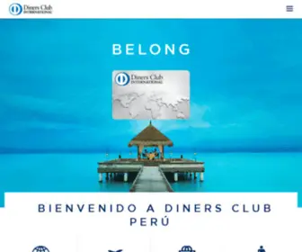 Dinersclub.com.pe(Diners Club) Screenshot