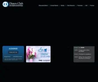 Dinersclub.sk(Diners Club CS) Screenshot