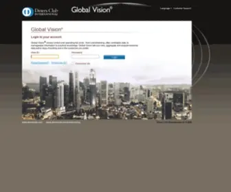 Dinersclubgv.com(Global Vision®) Screenshot