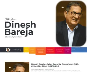 Dineshbareja.com(Dinesh Bareja) Screenshot