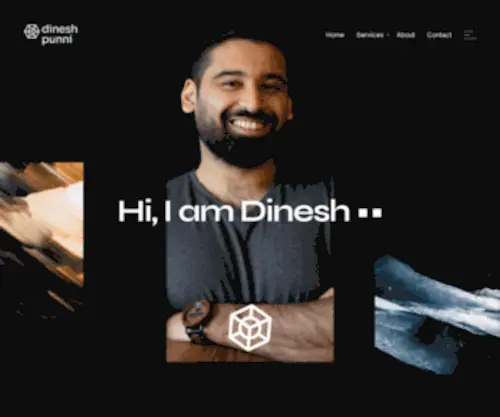 Dineshpunni.com(Dinesh Punni) Screenshot