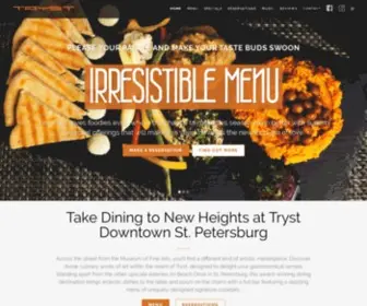 Dinetryst.com(Fine Dining Downtown St) Screenshot